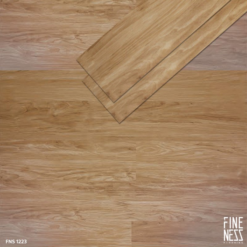 FINENESS FLOORING FNS1223 SPC Flooring Click Lock Design Ash Wood Design Thickness 6 MM