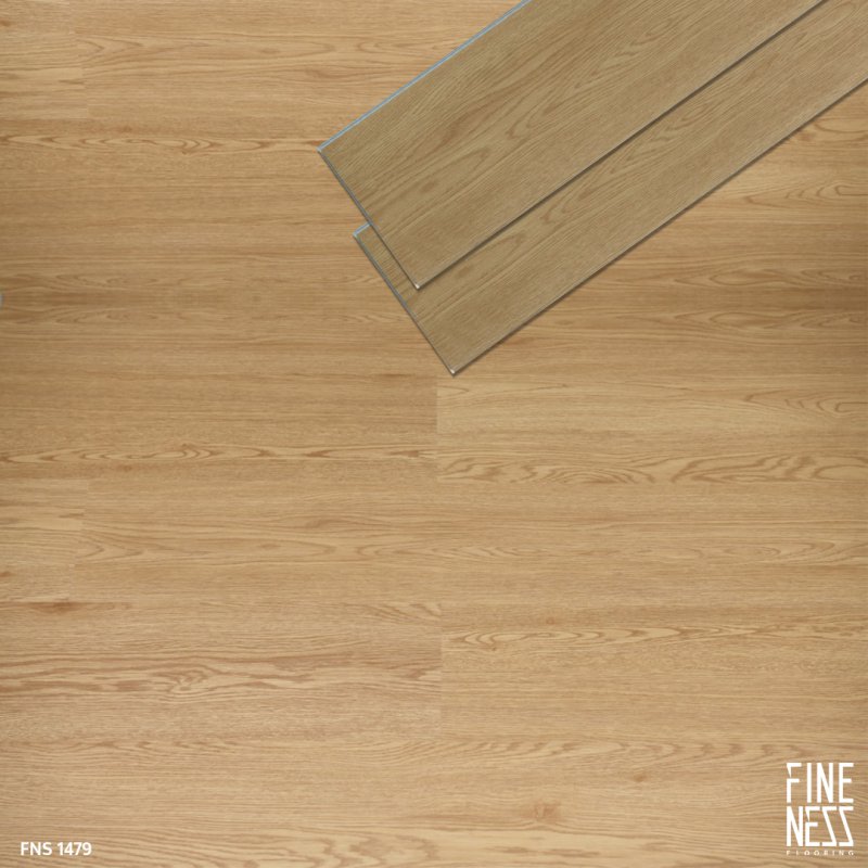 FINENESS FLOORING FNS 1479 SPC Flooring Click Lock Install Natural Oak Wood Design Thickness 6 MM