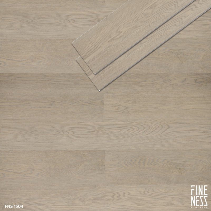 FINENESS FLOORING FNS 1504 SPC Flooring Click Lock Install Natural Wood Design Thickness 6 MM