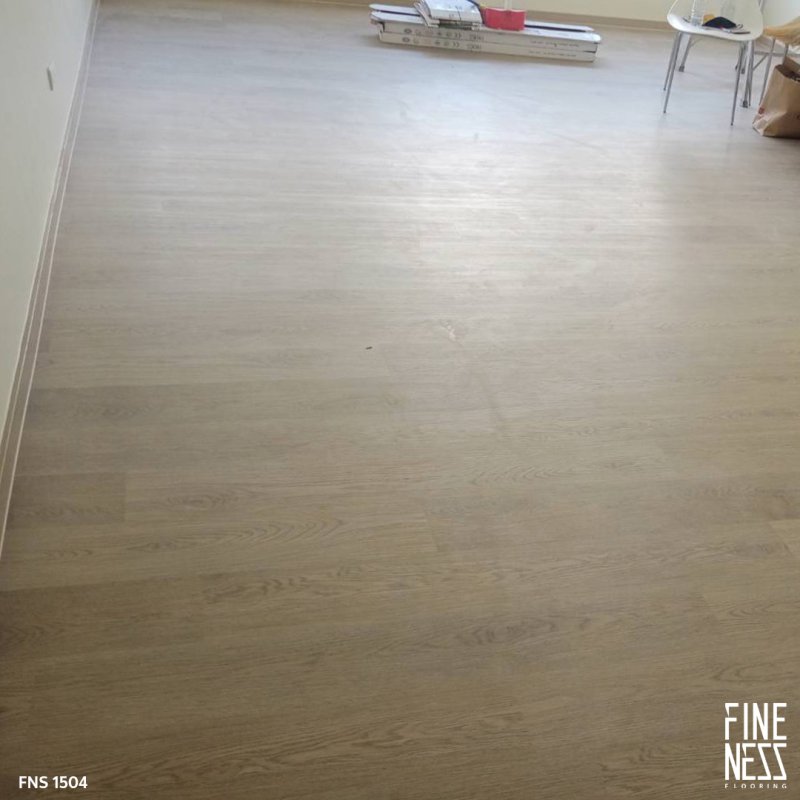 FINENESS FLOORING FNS 1504 SPC Flooring Click Lock Install Natural Wood Design Thickness 6 MM