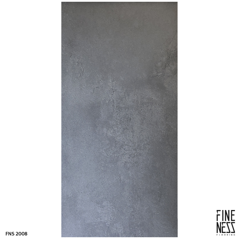 FINENESS FLOORING FNS 2008 SPC Flooring Click Lock Install Cement Design Thickness 6 MM